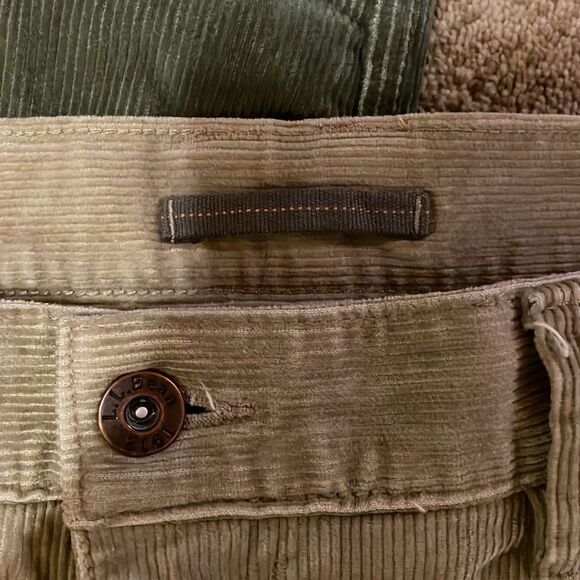 2 Pair L.L. Bean Corduroys - Picture 3 of 8